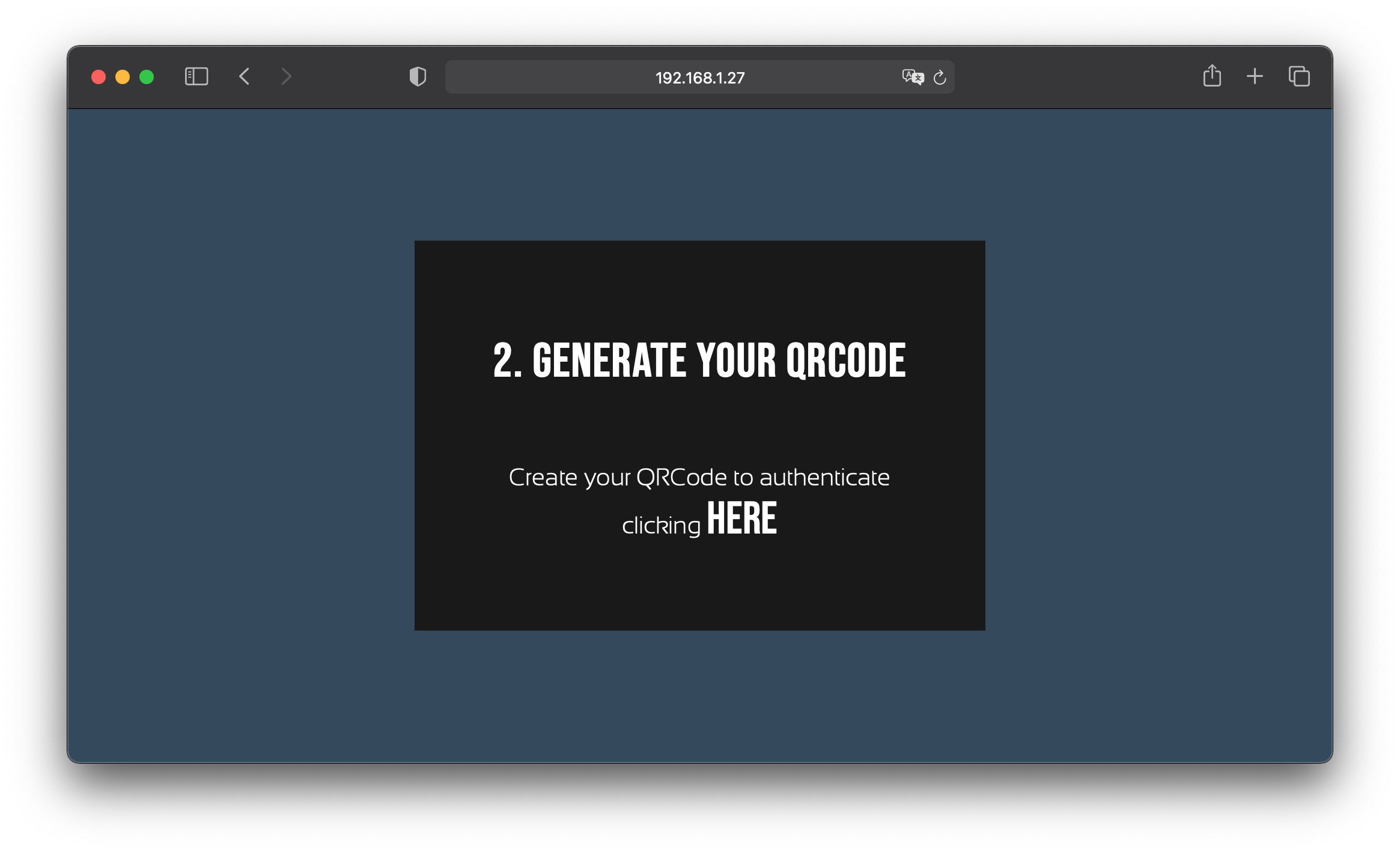Create QRCode