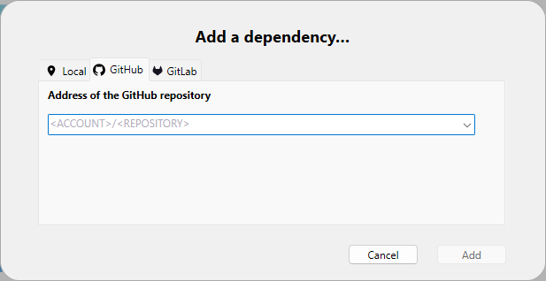 dependency-add-git