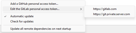 dependency-add-token